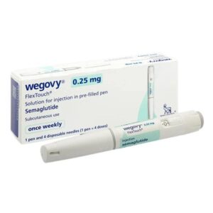 Buy Wegovy 0.25mg (0.5mL) Online UK
