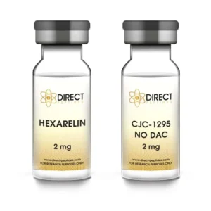 Buy Hexarelin and CJC-1295 No DAC peptide stack for laboratory research